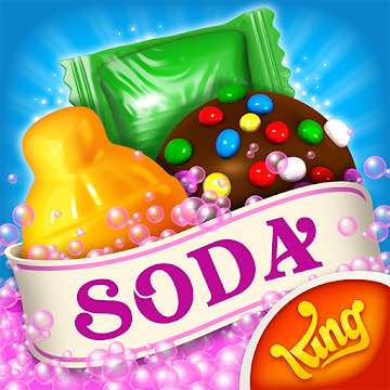 Candy Crush Soda Saga Mod Apk Logo