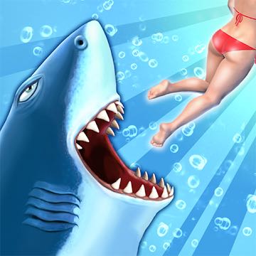 Hungry Shark Evolution Mod Apk Logo