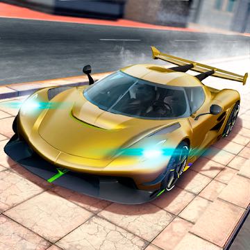 Extreme Car Driving Simulator Mod Apk Logo