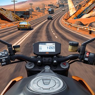 Moto Rider GO: Highway Traffic Mod Apk Logo