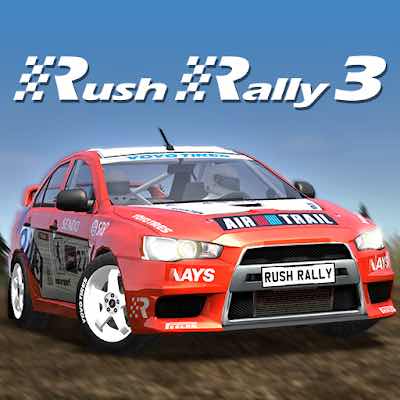Rush Rally 3 Mod Apk Logo