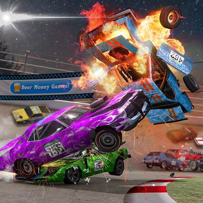 Demolition Derby 3 Mod Apk Logo